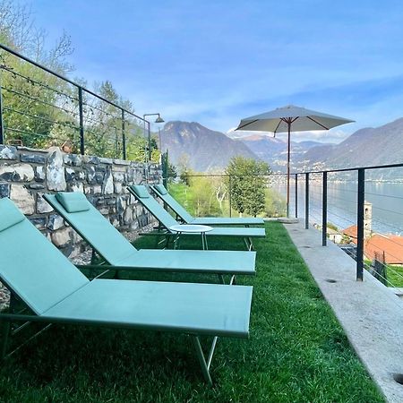 Il Noce Lake View Apartment Lezzeno Bagian luar foto