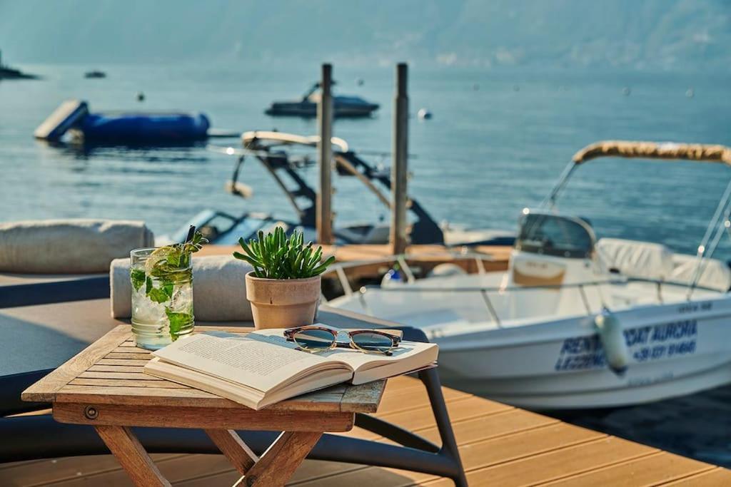 Il Noce Lake View Apartment Lezzeno Bagian luar foto