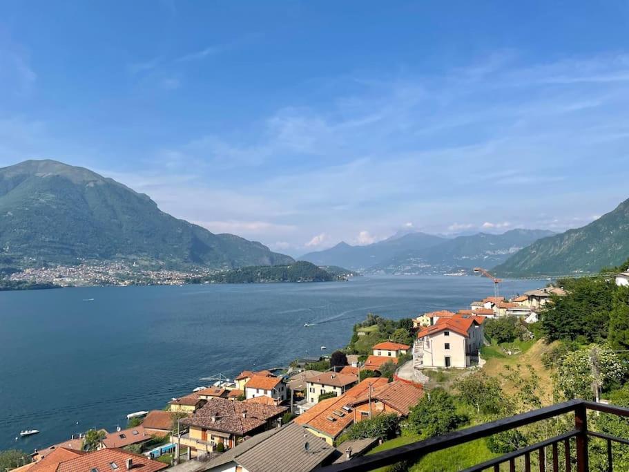 Il Noce Lake View Apartment Lezzeno Bagian luar foto
