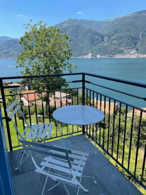 Il Noce Lake View Apartment Lezzeno Bagian luar foto