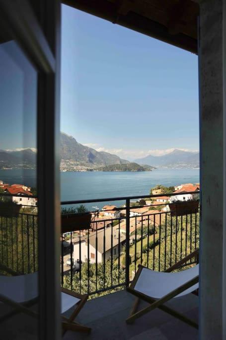 Il Noce Lake View Apartment Lezzeno Bagian luar foto
